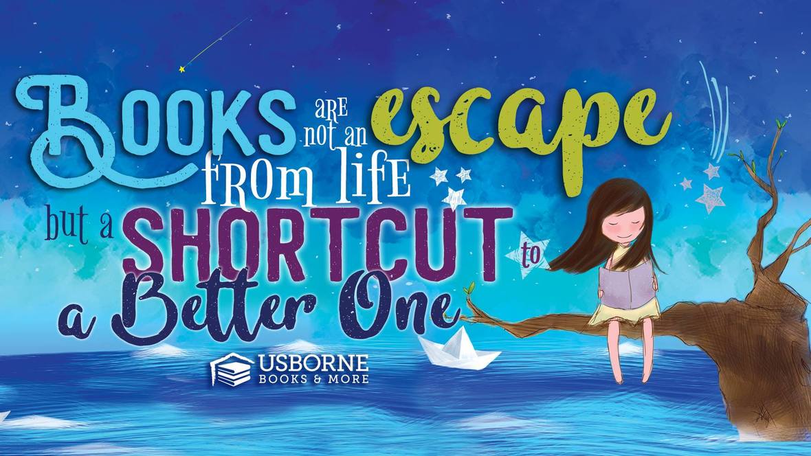 Usborne books change lives!