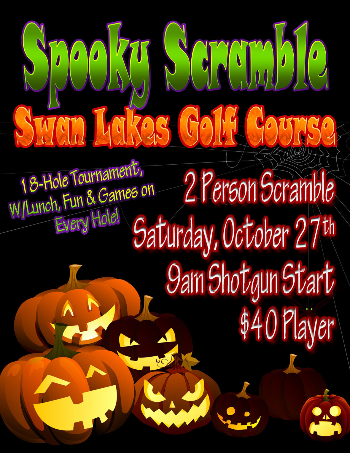 Halloween Scramble Tournament