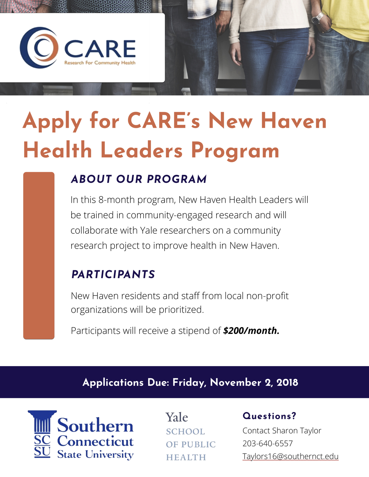 New Haven Health Leaders - 4page fillable dragged 