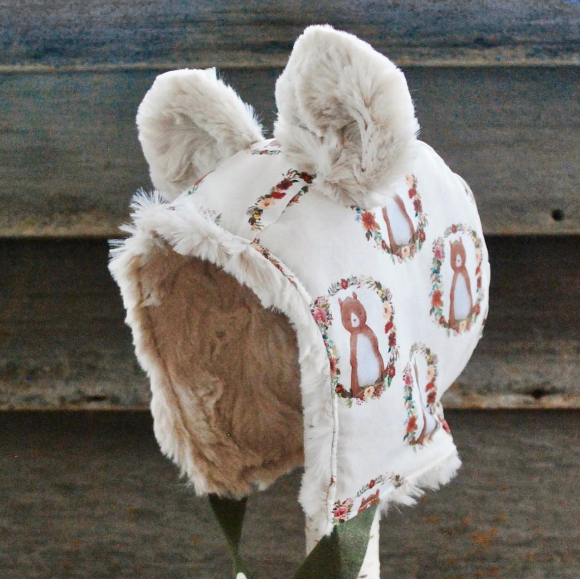 Hawthorne Supply Co Shopcabin Autumn Florals Bonnet by Eddie and Sophia