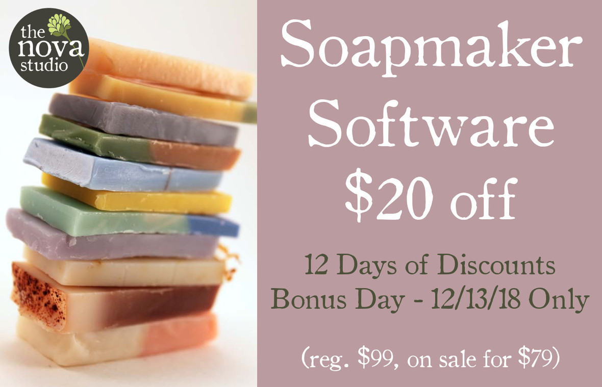 Today Only Get 20 Off Soapmaker Software