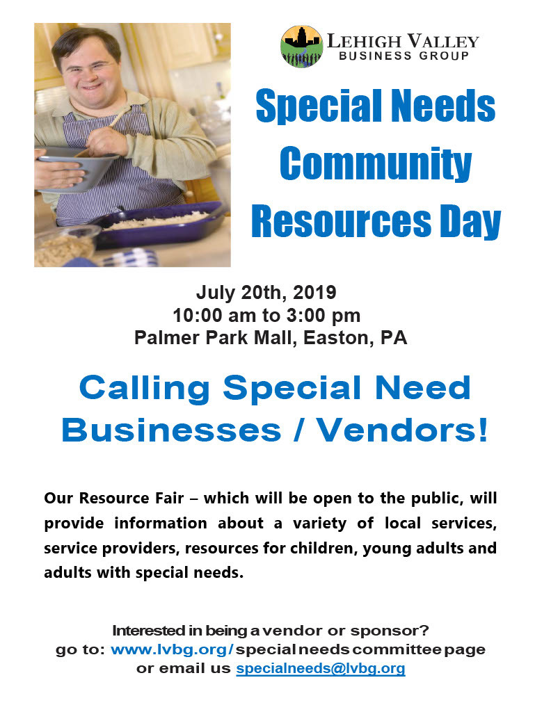 Special Needs Community Resources Day Event Don't miss out July