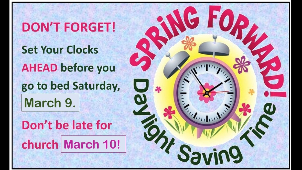 March 10 WEEKLY MEMOS