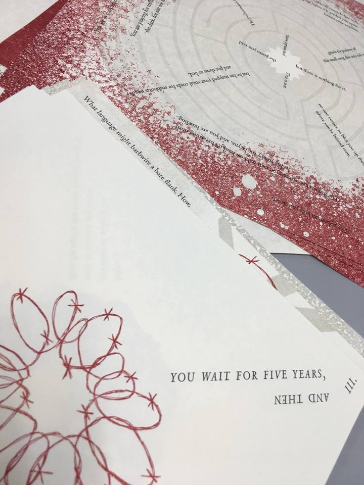 Sonia at work on Red Thread2