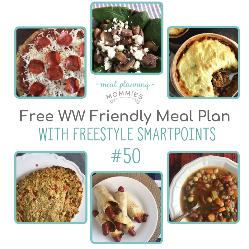 Free WW FreeStyle Meal Plan #50