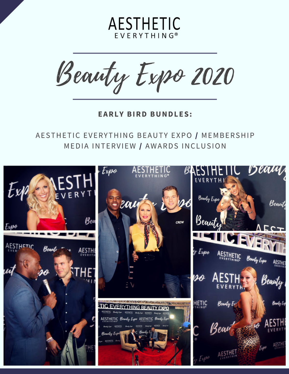 2020 Aesthetic Everything Beauty Expo May 2nd3rd 2020, Los Angeles, CA