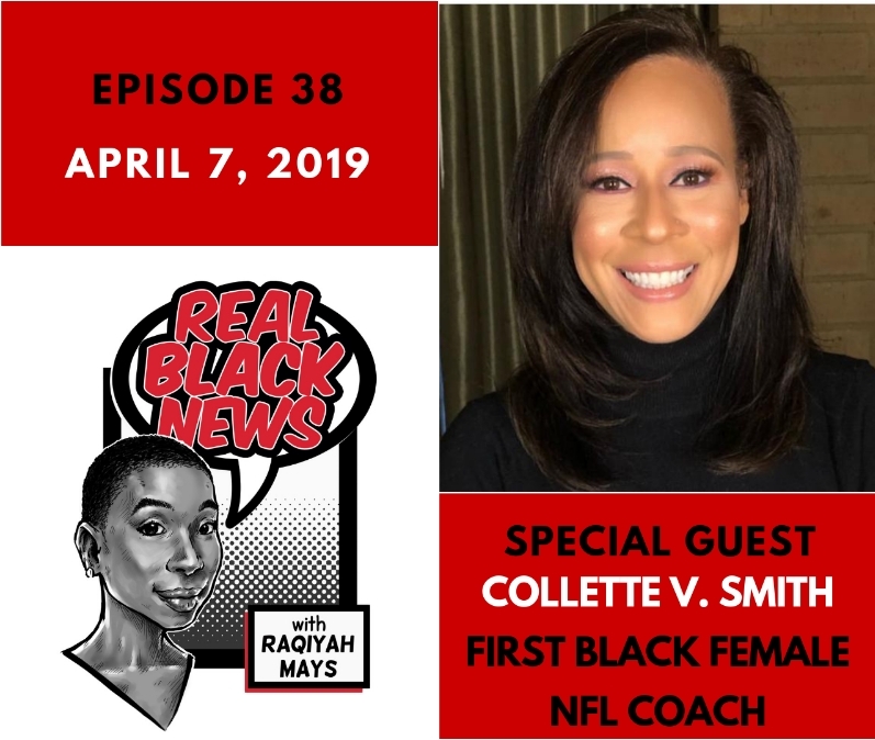 First Black Female NFL Coach Join Raqiyah Mays on Real Black News