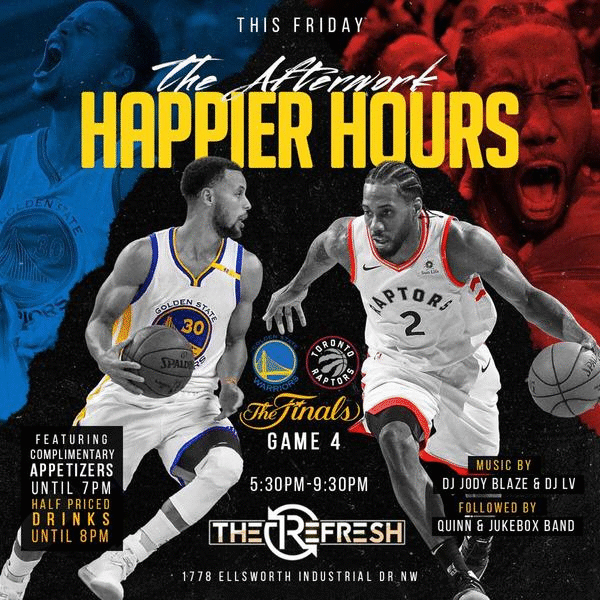 Tonight NBA Finals Game 4, Quinn & Jukebox Band & DJ EClazz Revel Saturday Concert