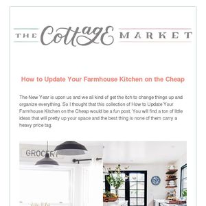 How To Update Your Farmhouse Kitchen On The Cheap Nutella Vodka