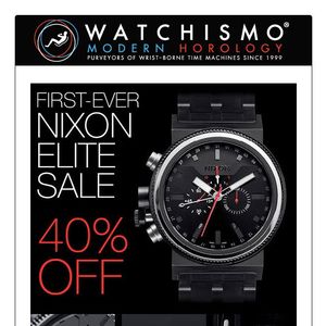 nixon elite watches